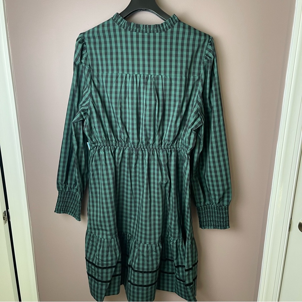 Draper James Green Checkered Dress - Picture 8 of 11